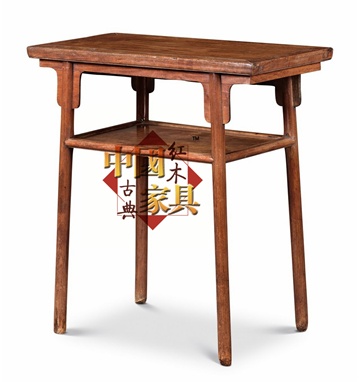 1、第4405號(hào)拍品，明代黃花梨帶屜板平頭案_副本_看圖王