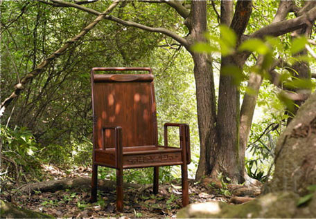 03奇典D款書臺椅